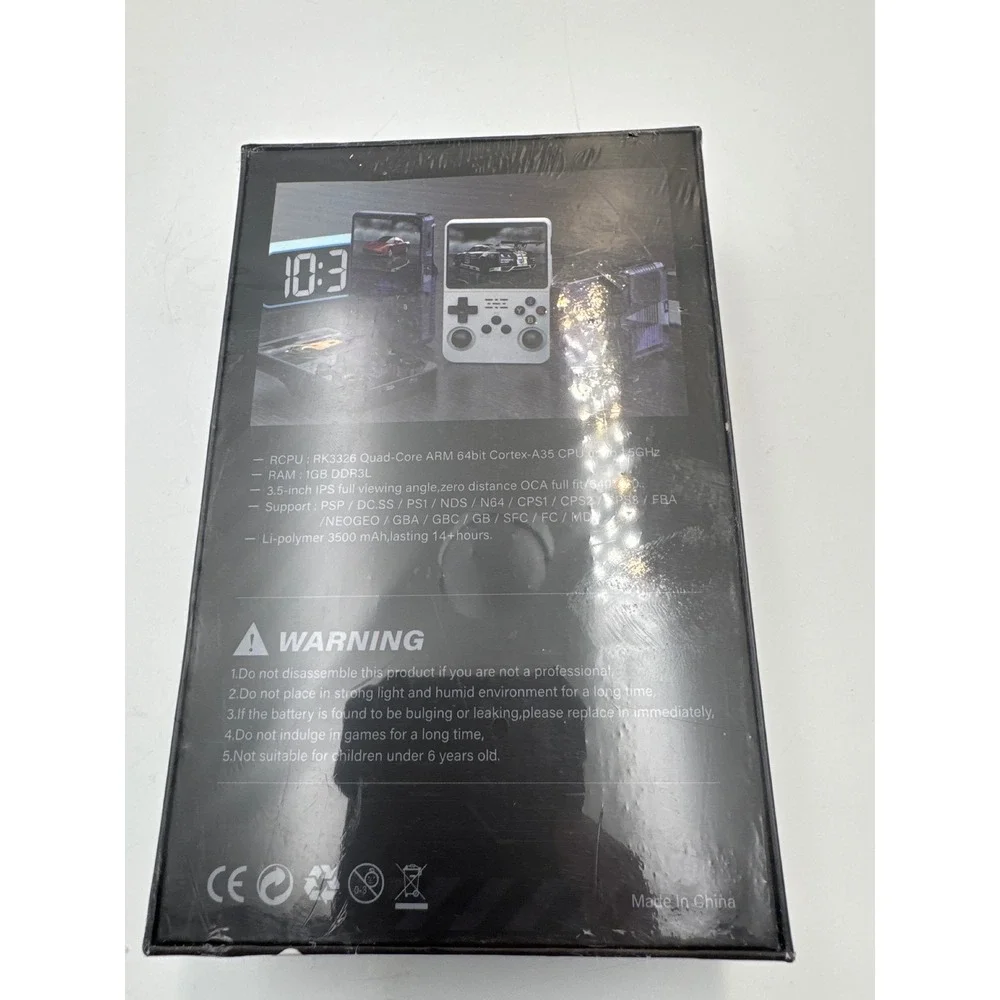 R36S Handheld Game Console Retro Video Games 640x480 IPS Purple New Sealed